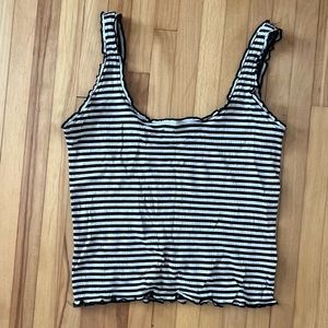 Striped Crop Top